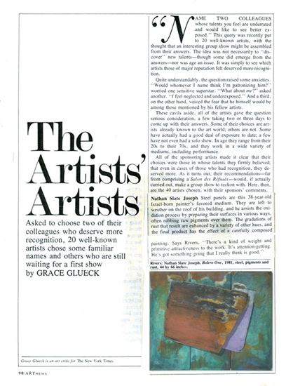 ART NEWS 1990